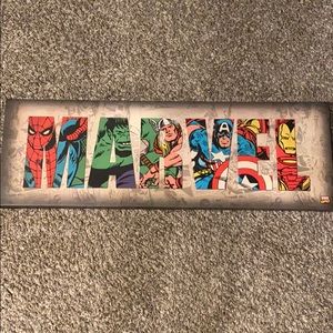 Marvel Room Sign